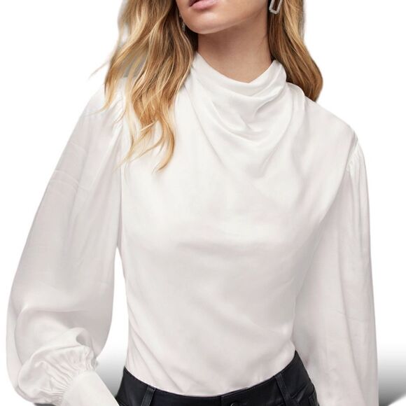 ALL SAINTS Ilaria Open Back Bodysuit | Size: US 8 | - Picture 9 of 11